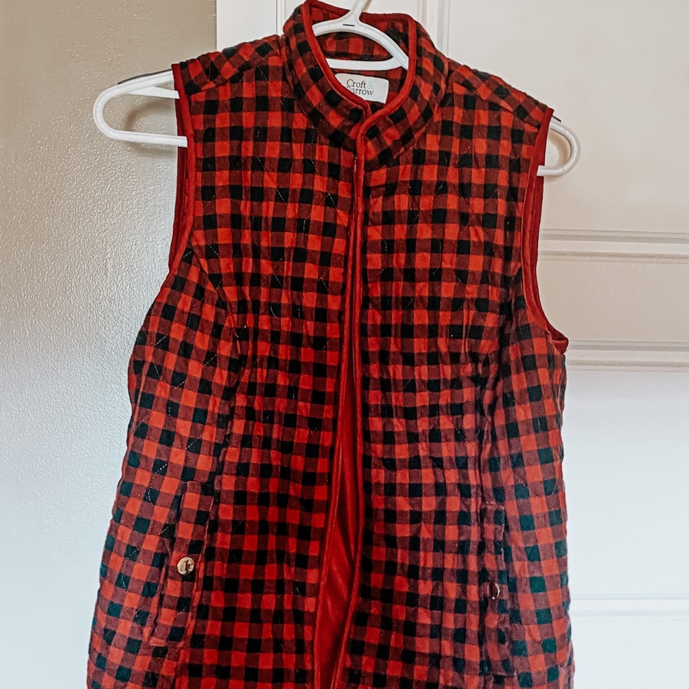 Buffalo Plaid Vest